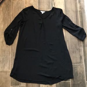 XL Mid-thigh black dress